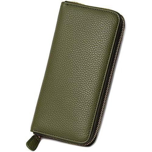 楽天市場 Mura 長財布 レディース 本革 スキミング防止 財布 イタリアンレザー グリーン A B07z8y8jnt 2102 Cocoroma ヤフーショッピング店 通販 Yahoo ショッピング 100 本物保証 Www Goclassictour Com