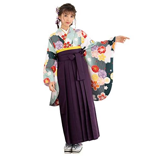 KYOETSU] [キョウエツ] 卒業式 袴 セット 着付け 簡単 簡易 4点セット