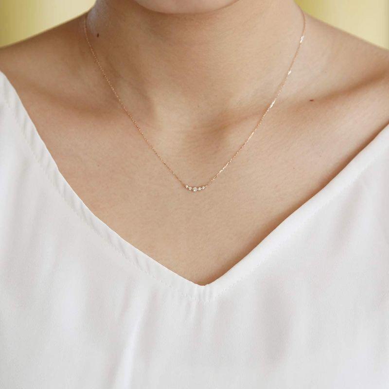 ダイヤモンドネックレス ヨンドシー 4℃ PG | www.jarussi.com.br