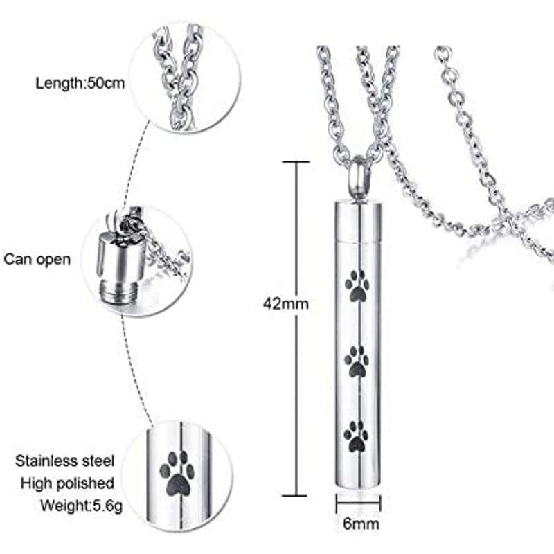 虹のショップオレンジメモリアルネックレス レディース シルバー 手元