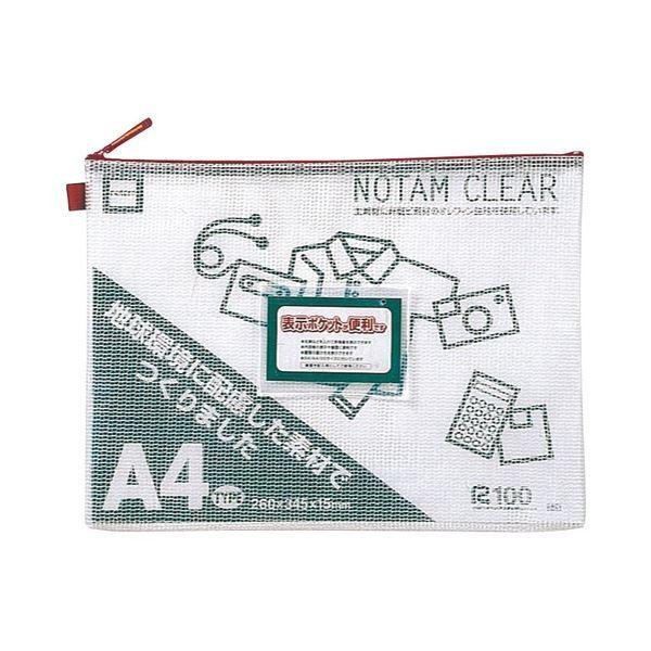 雲州堂 レッド ノータムクリアa4 レッド ファイル ケース クリアファイル Unc 19 Ds