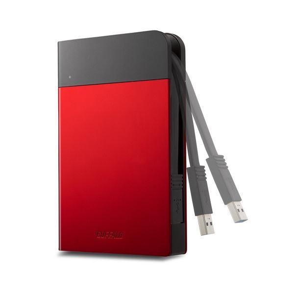 半額sale バッファローicカード対応milスペック耐衝撃ボディー防滴 防塵ポータブルhdd Hdd ハードディスクドライブ スマホ タブレット パソコン 2tb 外付けハードディスク ドライブ レッド Hd Pzn2 0u3 R1台 Ds Kokoro 安心保障付きの