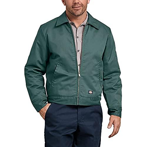 Dickies　メンズ　断熱アイゼンハワー　フロントジップジャケット,　グリーン(Lincoln　Green),　XX-Large