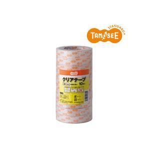 【お得】 (まとめ)TANOSEE クリアテープ18mm×35m 10巻入×24パック その他梱包用テープ 【お得】 (まとめ)TANOSEE クリアテープ18mm×35m 10巻入×24パック その他梱包用テープ