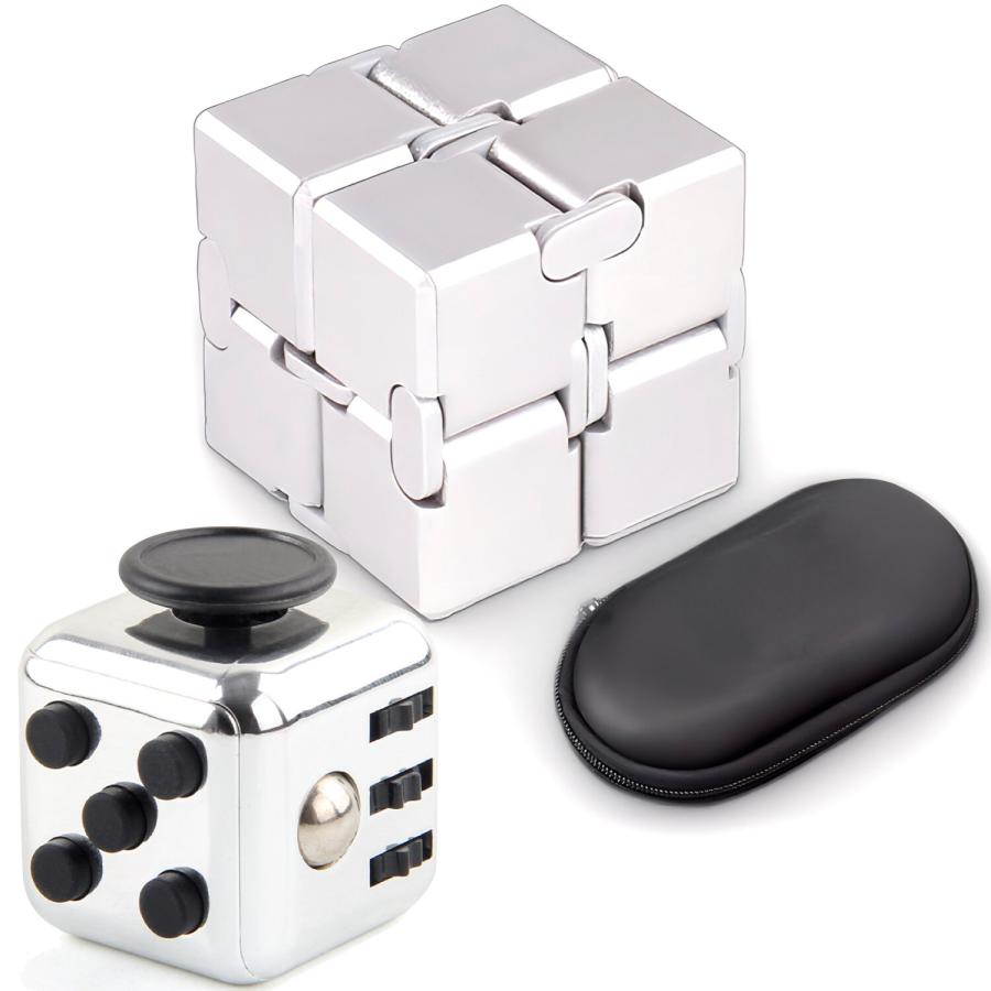 フィジェットトイ 2点セット 楽天市場】2点セット Fidget Cube 六面 Fidget Pad ストレス解消
