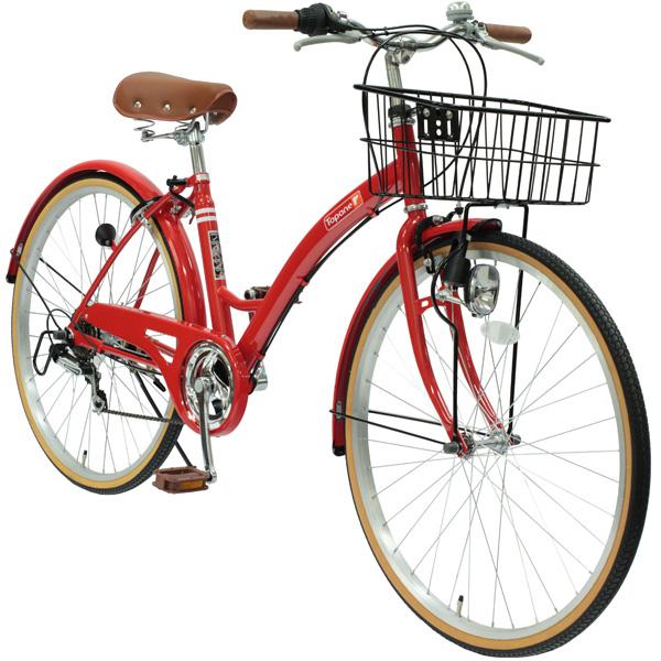 TOPONE T-CCB266 ママチャリ 自転車 26インチ シマノ6段変速ギア TOPONE T-CCB266 ママチャリ 自転車 26インチ シマノ6段変速ギア