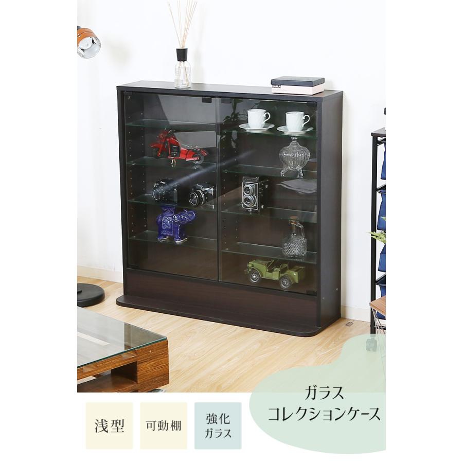 ＷＥＢ限定カラー有 コレクションケース ガラスケース 薄型
