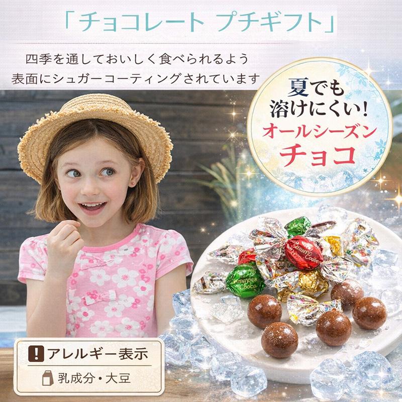 プチギフト 【お試し】グレイス・ショコラ チョコ 3個セット 義理