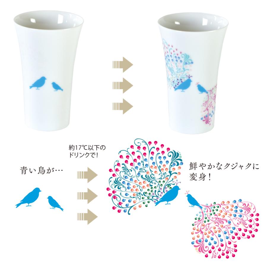 Shukuhai 青い鳥カップペア 【10個セット】 【sunveil】 プチギフト 退職 結婚式 出産 育休 お世話になりました ありがとう お返し_2