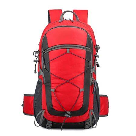 海外から人気アイテムを直輸入Fashion Outdoor Hiking Large Capacity Lightweight Hiking Fitness Travel Bag Simple Shoulder Bag (Red)