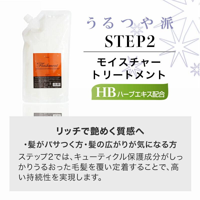 napla（ナプラ） トリートメント ナピュア フラッシュメント 【選べる2