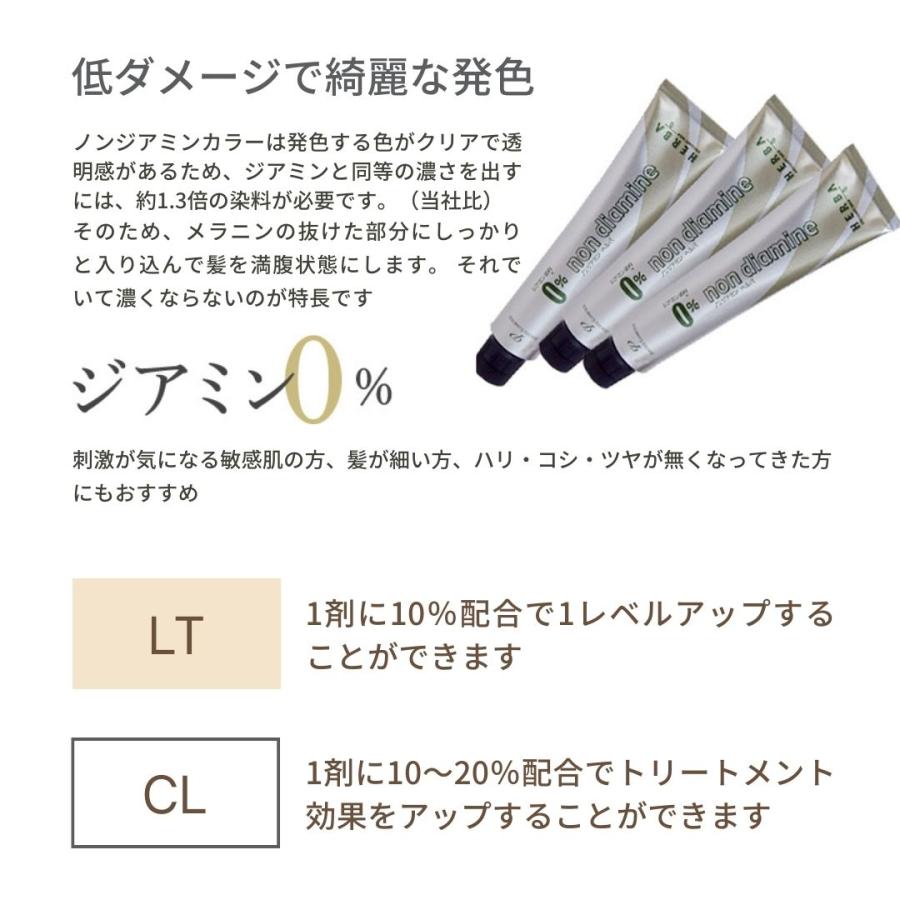 アペティート プロクリスタル ノンジアミン ヘルバ 100g 第一剤 | カラー剤 医薬部外品 サロン専売 ヘアケア 染毛剤 カラーリング｜cocoselect-beauty｜03