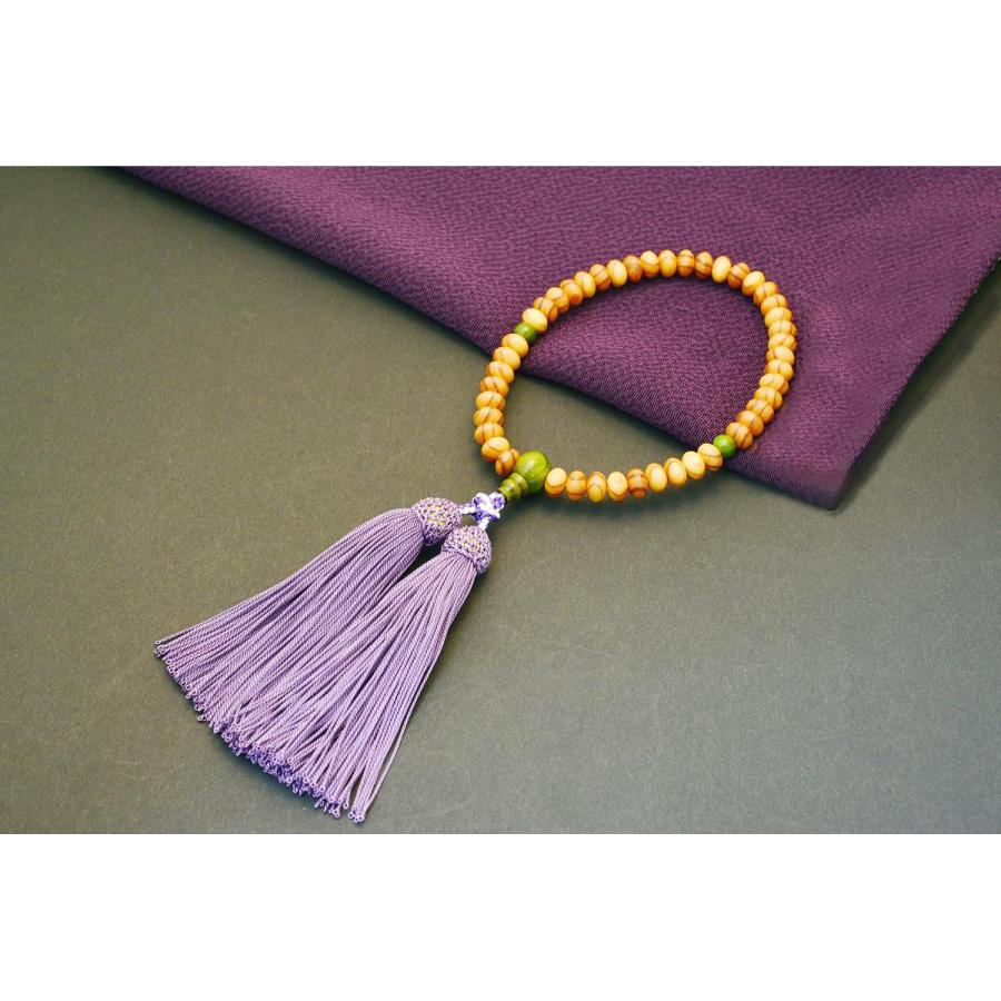 近江の数珠職人が手掛けた念珠 女性用【株式会社カワサキ】 : 滋賀の