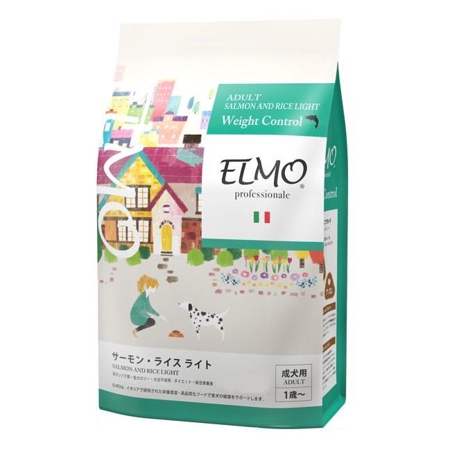ELMO アダルト　サーモン・ライス ライト　3kg×2 800g×2 ELMO（ペットフード） 【成犬用】ELMO アダルト サーモン