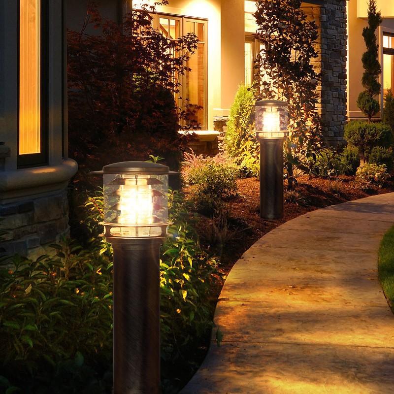 庭園灯 照明器具 照明 ポール灯 門柱灯 門灯 防水 ガーデンライト 外灯 