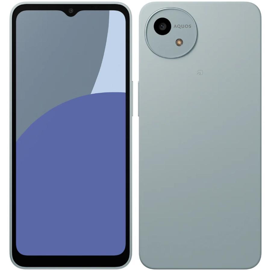 新品-SIMロック解除済」 AQUOS wish4 SH-52E docomo [ブルー] 白ロム 
