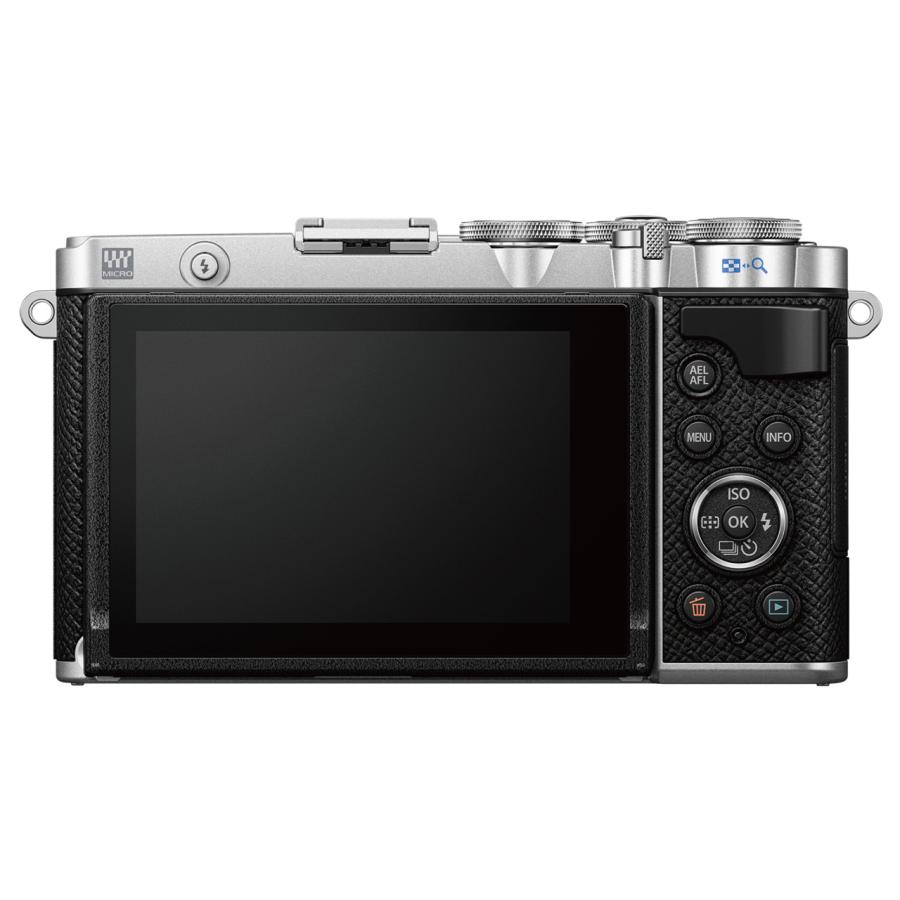 OLYMPUS PEN E-P7 EZダブルズームキット [シルバー] : CocoStore