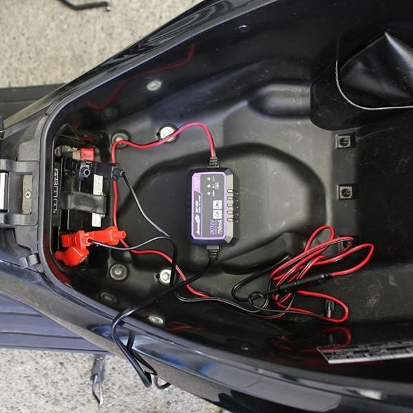 (あすつく)(15時迄当日出荷) Meltec(メルテック):全自動パルス充電器 DC12V 0.75A バイク用 MP-200 カー用品｜cocoterrace｜07