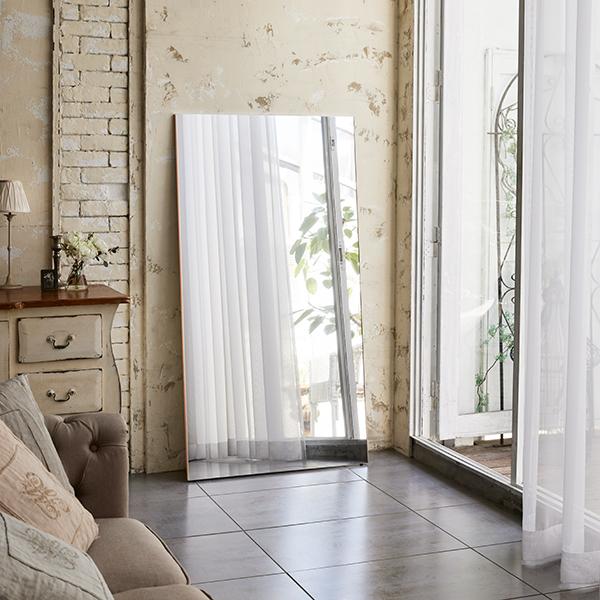 リフェクス(REFEX):ジャンボ姿見ミラー 80×150cm (厚み2cm) シャンパン