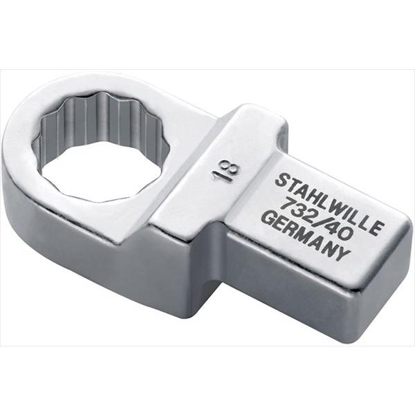 STAHLWILLE(スタビレー): トルクレンチ差替ヘッド(メガネ)(58224036) 732/40-36