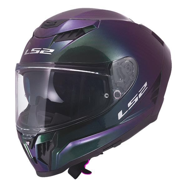 (あすつく) LS2 HELMETS:ジャパンフィットモデル DRAGON CHAMELEON CARBON L 4562343605169
