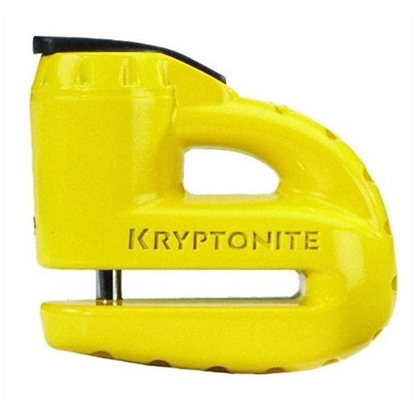 KRYPTONITE(クリプトナイト):5S-2 ディスクロック マットイエロー 000884 KRYPTONITE クリプトナイト ロック 鍵｜cocoterrace
