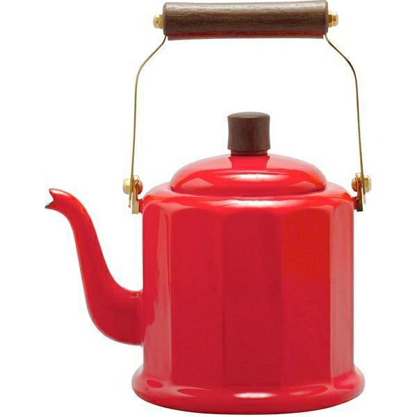 野田琺瑯:ロイヤルクラッシックケトル レッド RCL-50K