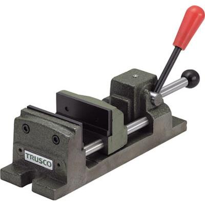 TRUSCO(トラスコ中山):クイックグリップバイス 75mm QU-75 クイックグリップバイスQ型 (1台) オレンジブック 1257161