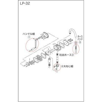 工進(KOSHIN):工進 LP32用吐出ホース 003004402 “ハイリッターポンプ” (1個) 3211801｜cocoterrace｜04