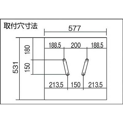 TRUSCO(トラスコ中山):ＴＲＵＳＣＯ　ボール盤台　キャスター付　オレンジブック　3304426　UB-N13C