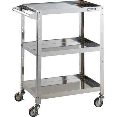 TRUSCO(トラスコ中山):クリーンラビット 75φウレタン車SUS金具ハンドル付 CRB-963HSU オレンジブック 3933644