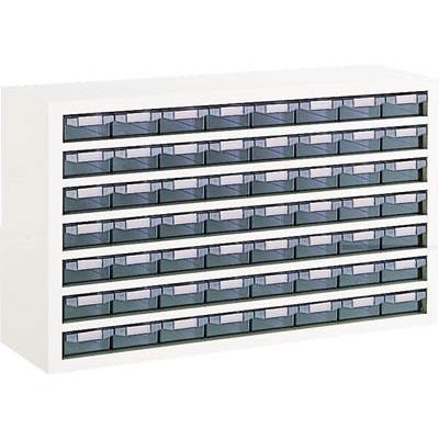 TRUSCO(トラスコ中山):引出しユニット 1037X307XH605 A1X56 W VA-87BN オレンジブック 3937551