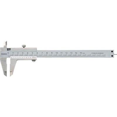 TRUSCO(トラスコ中山):ユニバーサルデザイン標準型ノギス 100mm THN-10-U オレンジブック 4153006