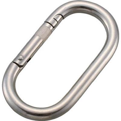 TRUSCO(トラスコ中山):ステンレス カラビナ(環なし) 10mm TKB-1 オレンジブック 4315898