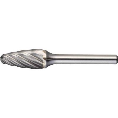 TRUSCO(トラスコ中山):超硬バー タマゴ型 Φ12.7X刃長22X軸6 アルミカット TA6C127 オレンジブック 4363299