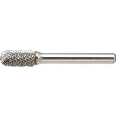 TRUSCO(トラスコ中山):超硬バー 先丸円筒型 Φ11X刃長25X軸6 ダブルカット TB2C110 オレンジブック 4364023