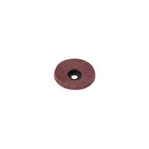 TRUSCO(トラスコ中山):ベベルディスク レッド 取付穴径Φ15 #320 (5個入) TBD-10015R オレンジブック 4719689