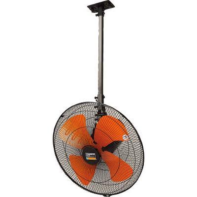 TRUSCO(トラスコ中山):全閉式アルミハネ工場扇 ゼフィール ハンガータイプ(メッキ) TFZPA-45H-M オレンジブック 4748964