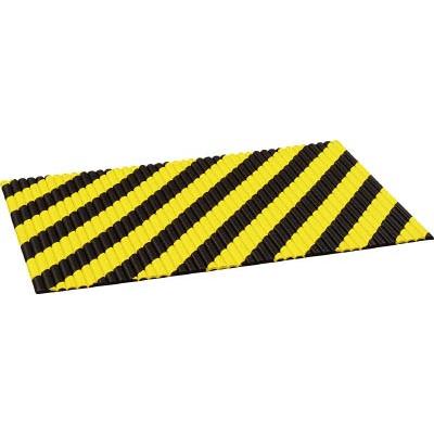 TRUSCO(トラスコ中山):ジャバラマット 600X900mm トラ柄 TNC-6090YB オレンジブック 4843312