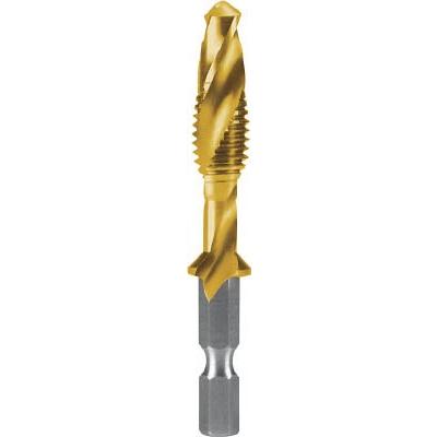RUKO(ルコ):六角軸タッピングドリル M6X1.0 60mm チタン 270017T  オレンジブック 4865138