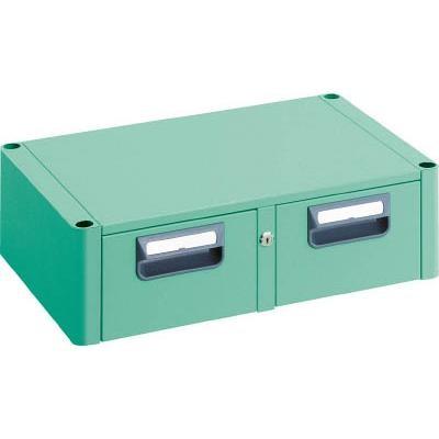 TRUSCO(トラスコ中山):フェニックスワゴン 2列引出 600X400 W色 PEW-64W-W オレンジブック 4882351