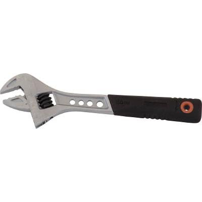 TRUSCO(トラスコ中山):グリップ付モンキーレンチ 375mm TMWN-375 “グリップ付モンキーレンチ” (1丁)  オレンジブック