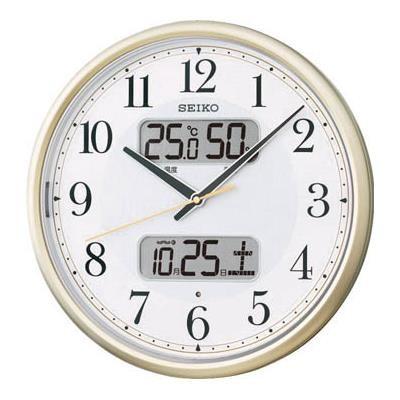 SEIKO（セイコー）:電波掛時計 P枠 KX384S オレンジブック 4922212
