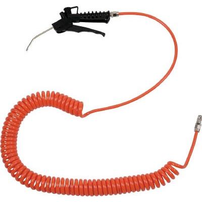 TRUSCO(トラスコ中山):コイルホースブローガンセット 5.6m TCBS-7 オレンジブック 4974433