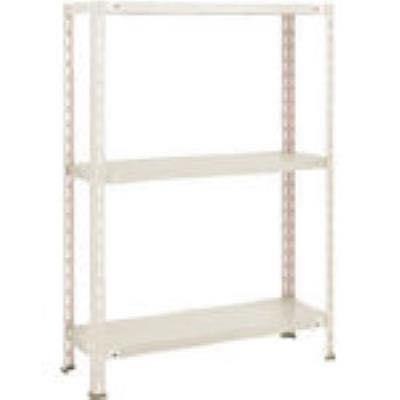 TRUSCO(トラスコ中山):スチールラック軽量棚中棚ボルトレス型 875X300X1200 3段 L43V-13 オレンジブック