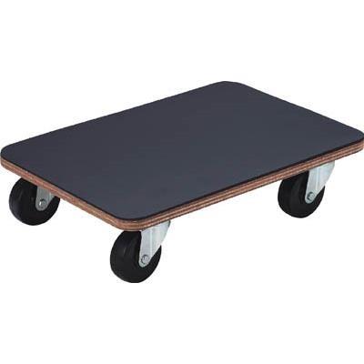 TRUSCO(トラスコ中山):合板平台車プティカルゴ 450X300 ゴム張りゴム車 PCG-3045G オレンジブック 5116627