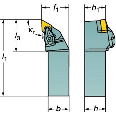 サンドビック:コロターンRC ネガチップ用シャンクバイト DDJNR オレンジブック 6096611