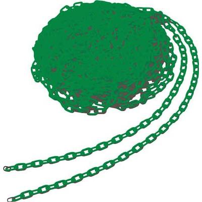 TRUSCO(トラスコ中山):プラチェーン 6MMX30M グリーン TPC-6GN プラチェーン（30m） グリーン(1個) TPC6GN