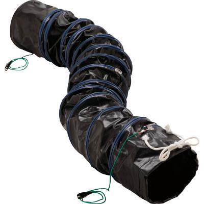 TRUSCO(トラスコ中山):フレキシブルダクト 帯電防止タイプ アース付 Φ320X長さ5m RFA-320 オレンジブック 7657170