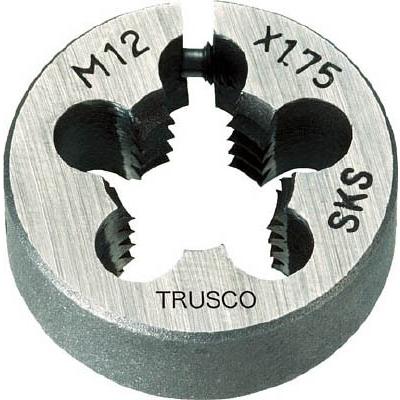 TRUSCO(トラスコ中山):丸ダイス 50径 M24×3.0 (SKS) T50D-24X3.0 オレンジブック 7682123